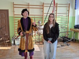 Pokaz historyczny „Rekonstrukto” w naszej szkole